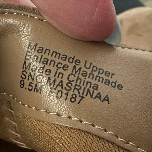 Style & Co Masrinaa faux suede chelsia booties boot brown size 9.5 - Picture 7 of 9